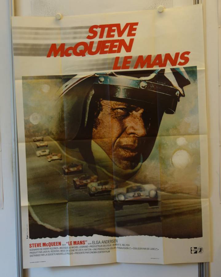 Le Mans original release french movie poster
